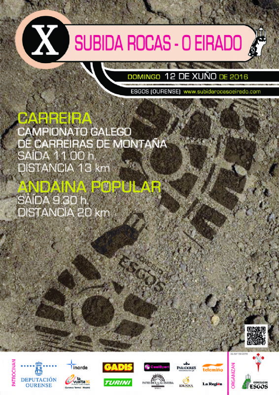 CAMPIONATO DE GALICIA DE MONTAÑA. X SUBIDA ROCAS &#8211; EIRADO.